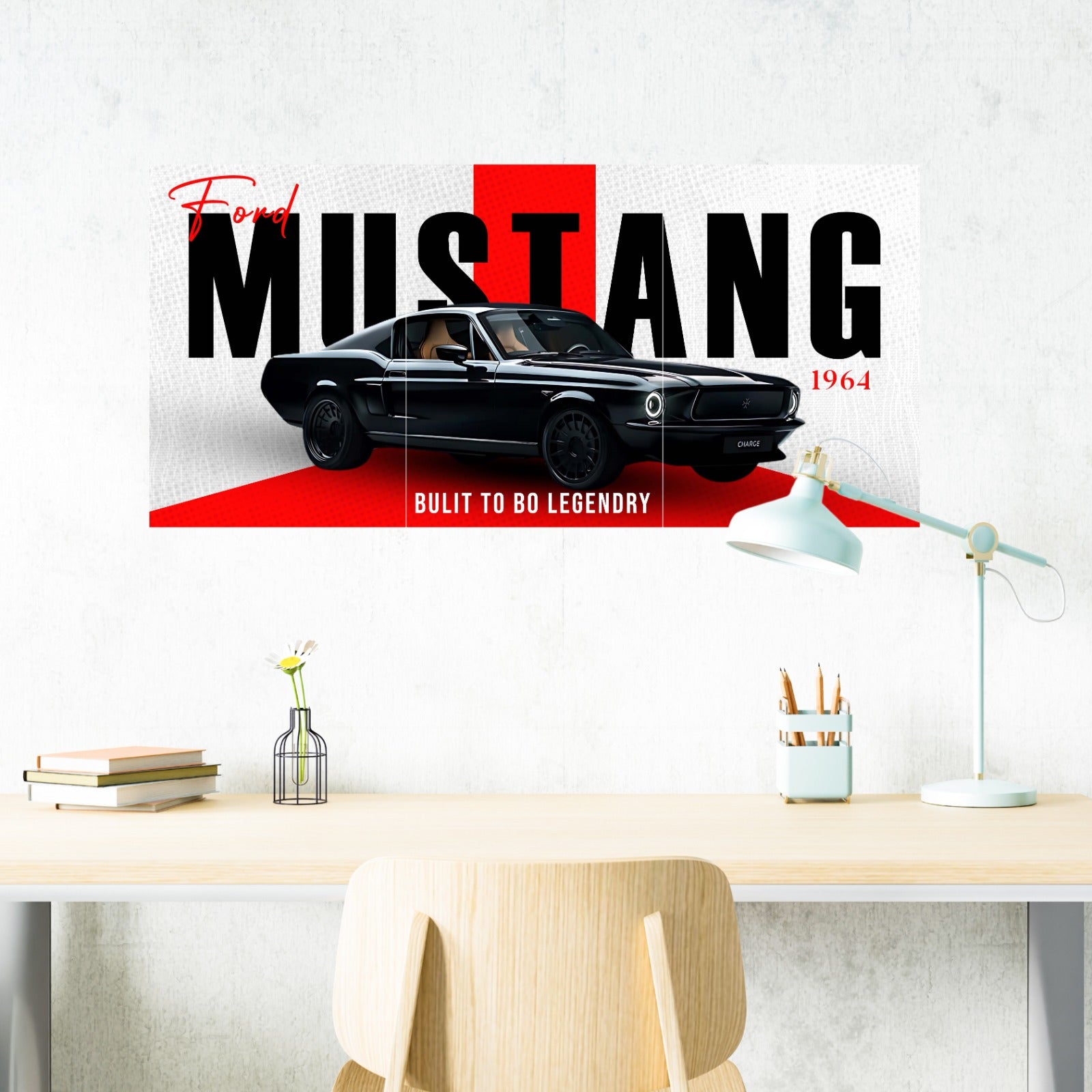 MUSTANG 1964 | Car Set | 3 Pieces Set